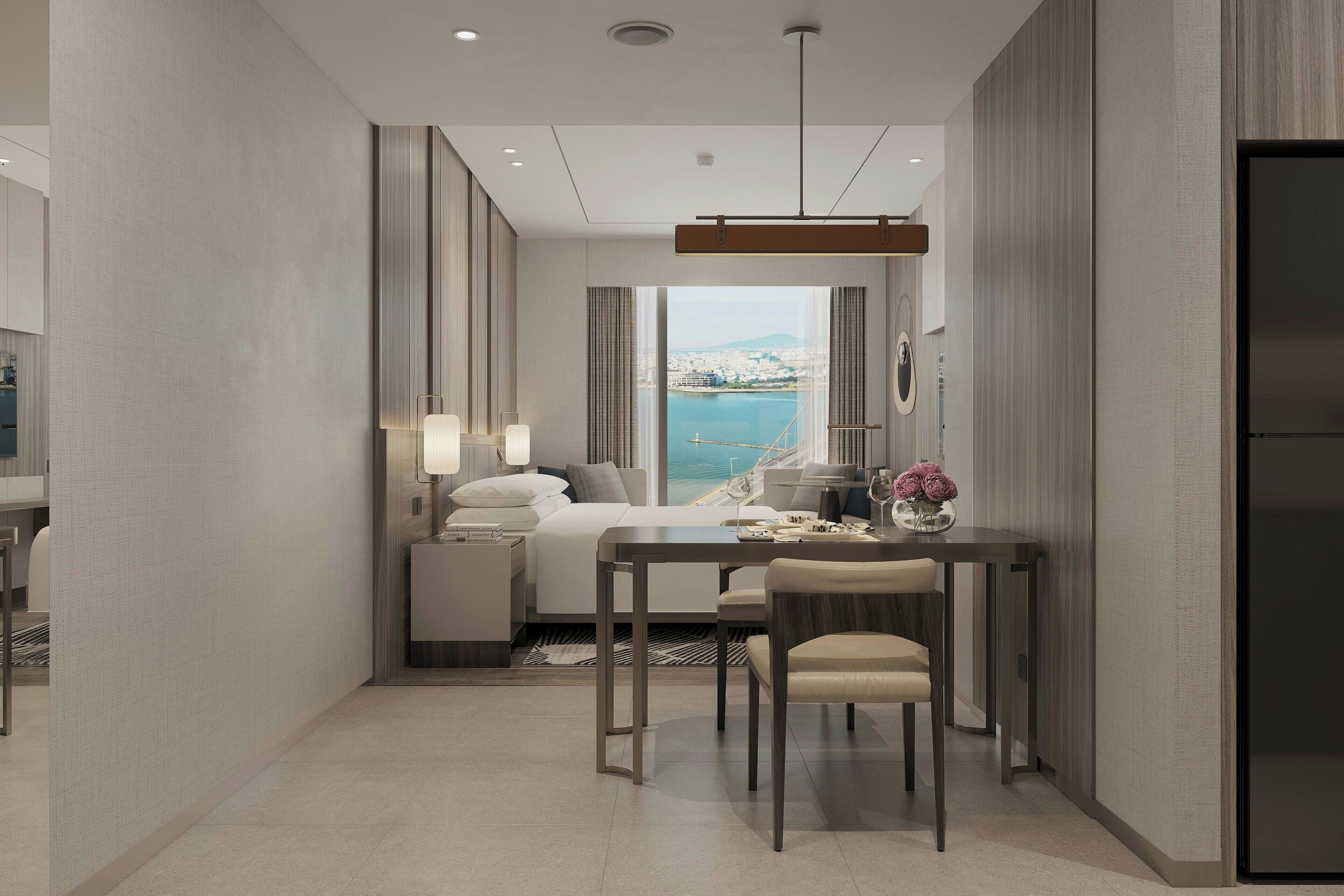 Studio, 1 Tempat Tidur King, pemandangan sungai