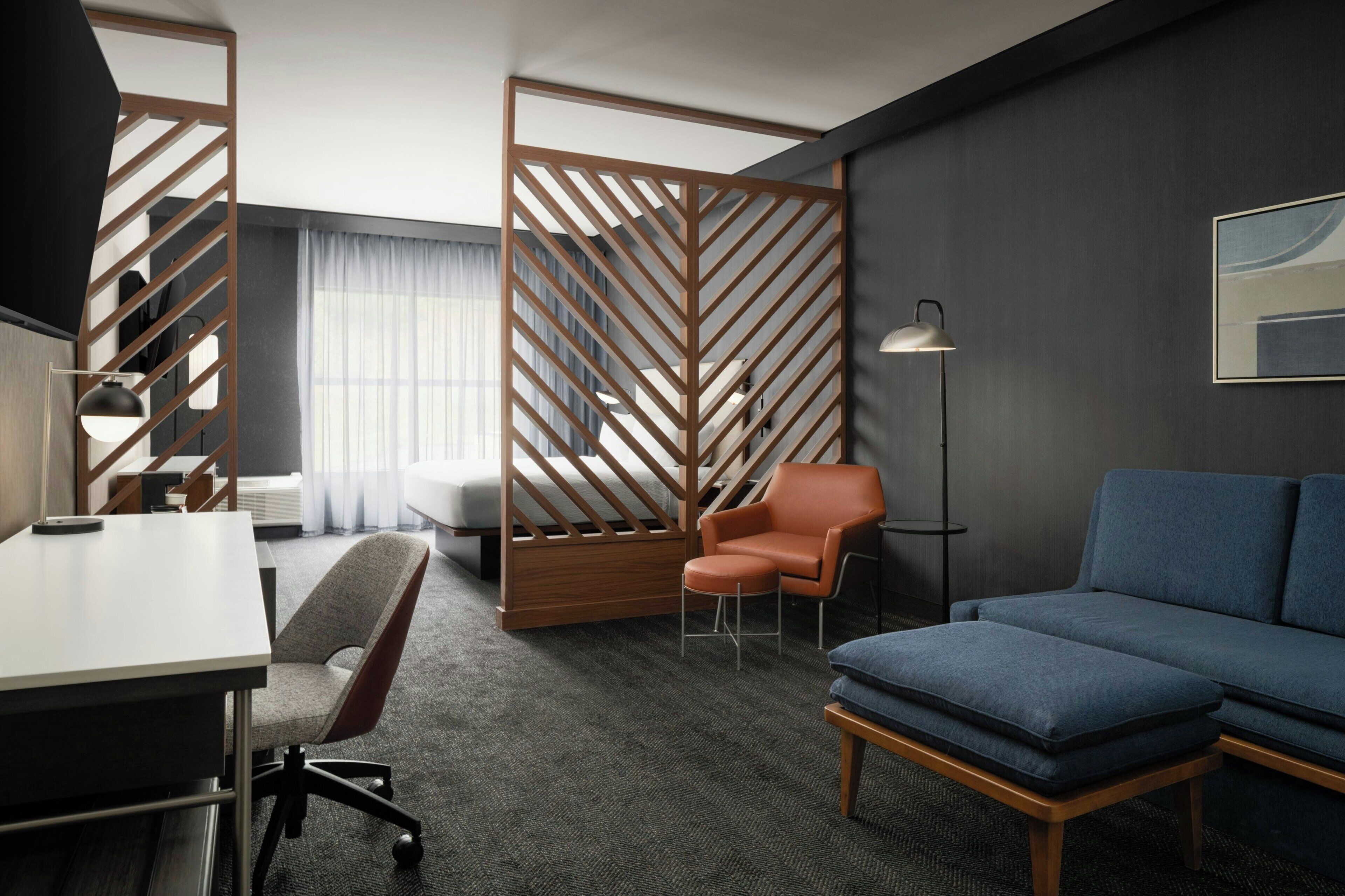 Executive-Zimmer, 1 King-Bett und Schlafsofa, Bergblick