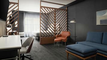 Executive-Zimmer, 1 King-Bett und Schlafsofa, Bergblick