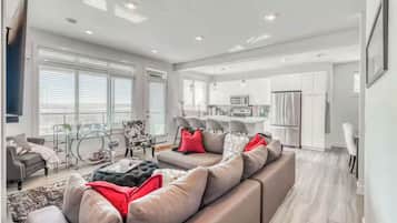 Télévision, cheminée