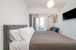 1 bedroom, iron/ironing board, WiFi, bed sheets - Kos Mare Ⅰ : Sea View Apartments (Kos)