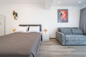 1 makuuhuone, silitysrauta/-lauta, Wi-Fi, vuodevaatteet