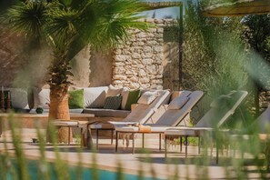 Terrace/patio - Lalla Essaouira, Villa Khmissa, piscine chauffée et personnel (Essaouira)