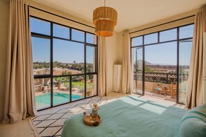 5 bedrooms, iron/ironing board, WiFi, bed sheets - Lalla Essaouira, Villa Khmissa, piscine chauffée et personnel (Essaouira)