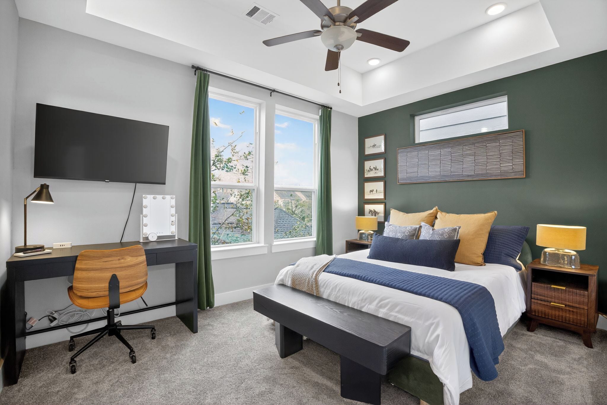 3 bedrooms, desk, iron/ironing board, WiFi