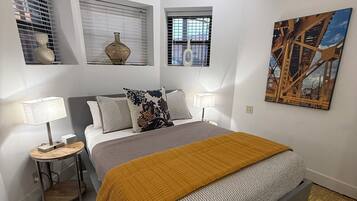 2 bedrooms, desk, free WiFi, bed sheets