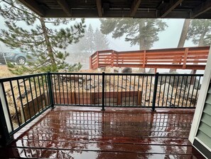 Terrace/patio - Cozy Tahoe Village Retreat | Fireplace + BBQ (Stateline)
