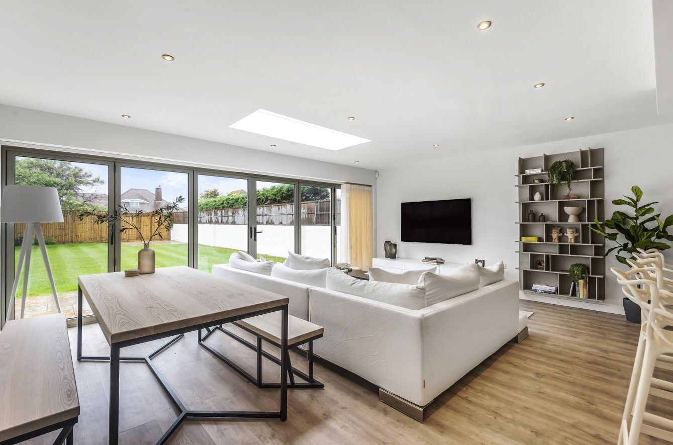 Smart-TV og stereoanlegg