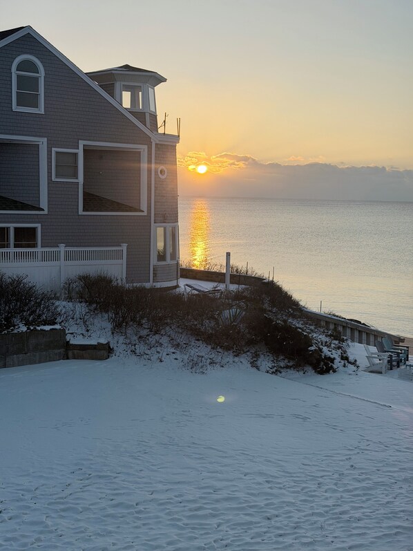 Exterior - Oceanfront 2-bedroom Condo with Private Beach! (Dennis)