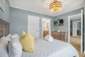 2 slaapkamers, een strijkplank/strijkijzer, gratis wifi, beddengoed