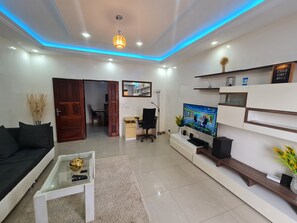 Living area - ALAMDIES APPART 2 BEDROOMS HOUSE (Dakar)