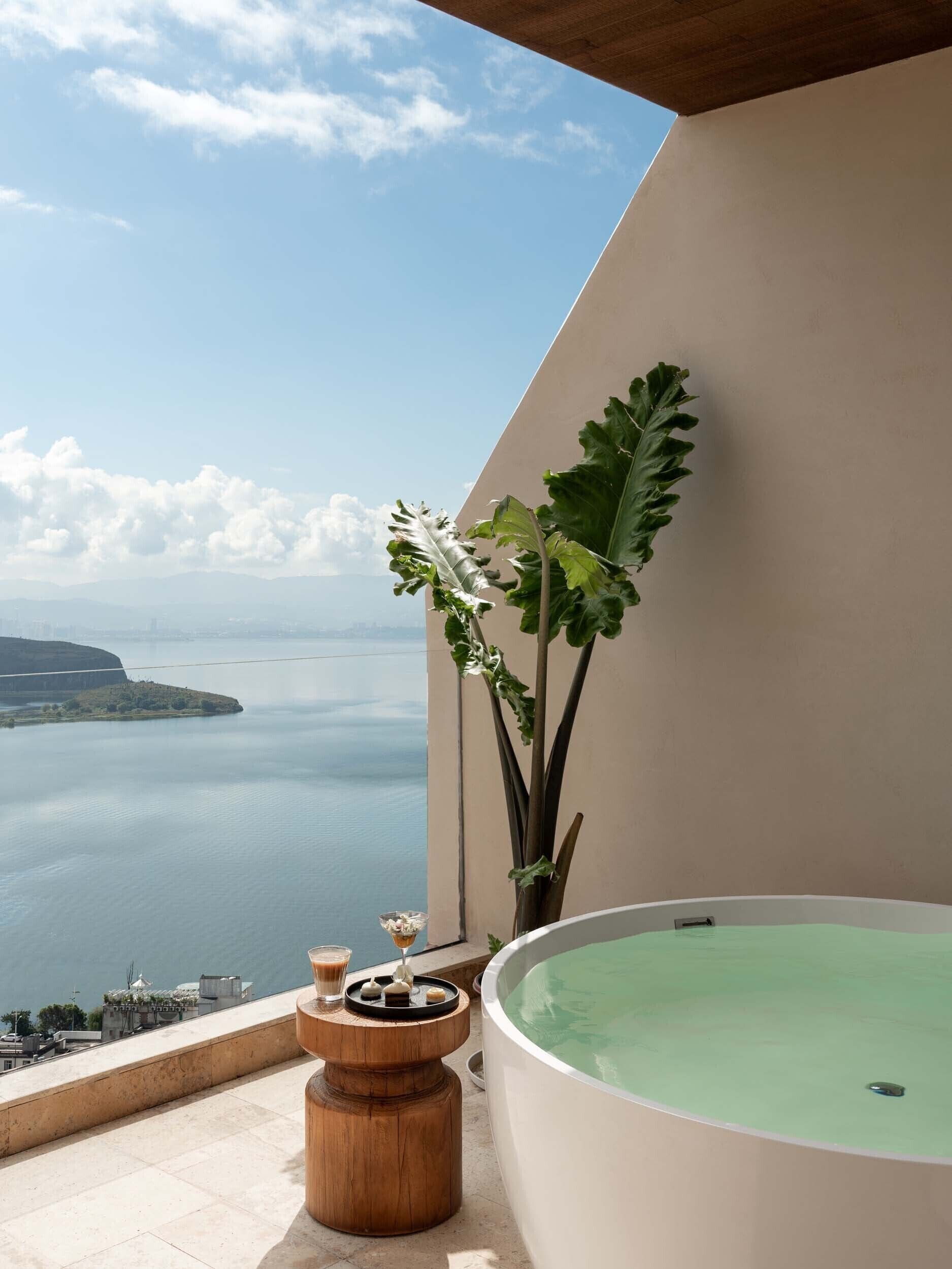 Panoramic Suite, Patio, Sea View | Terrace/patio