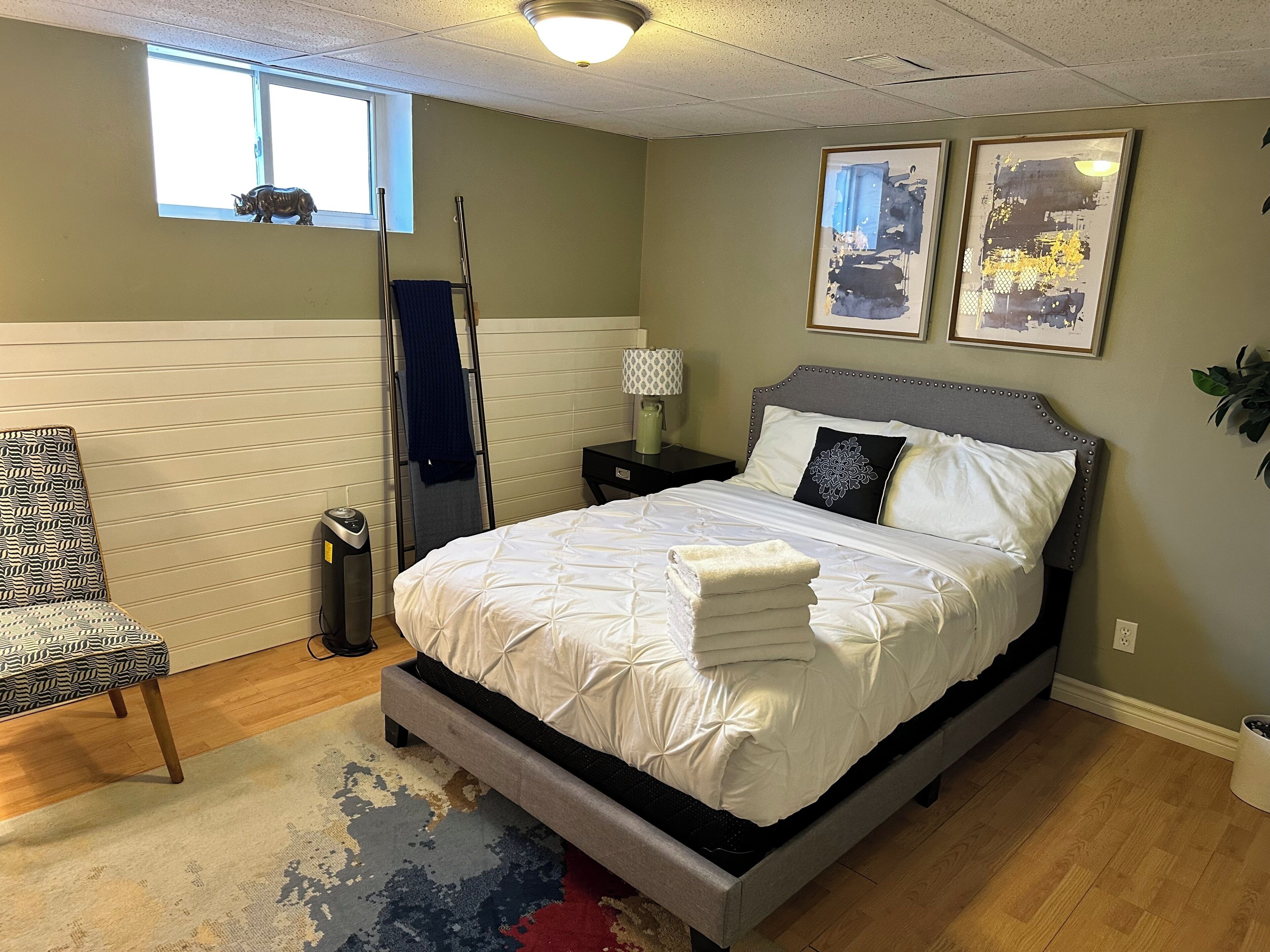 1 bedroom, WiFi (free), bed sheets