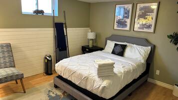 1 bedroom, WiFi (free), bed sheets