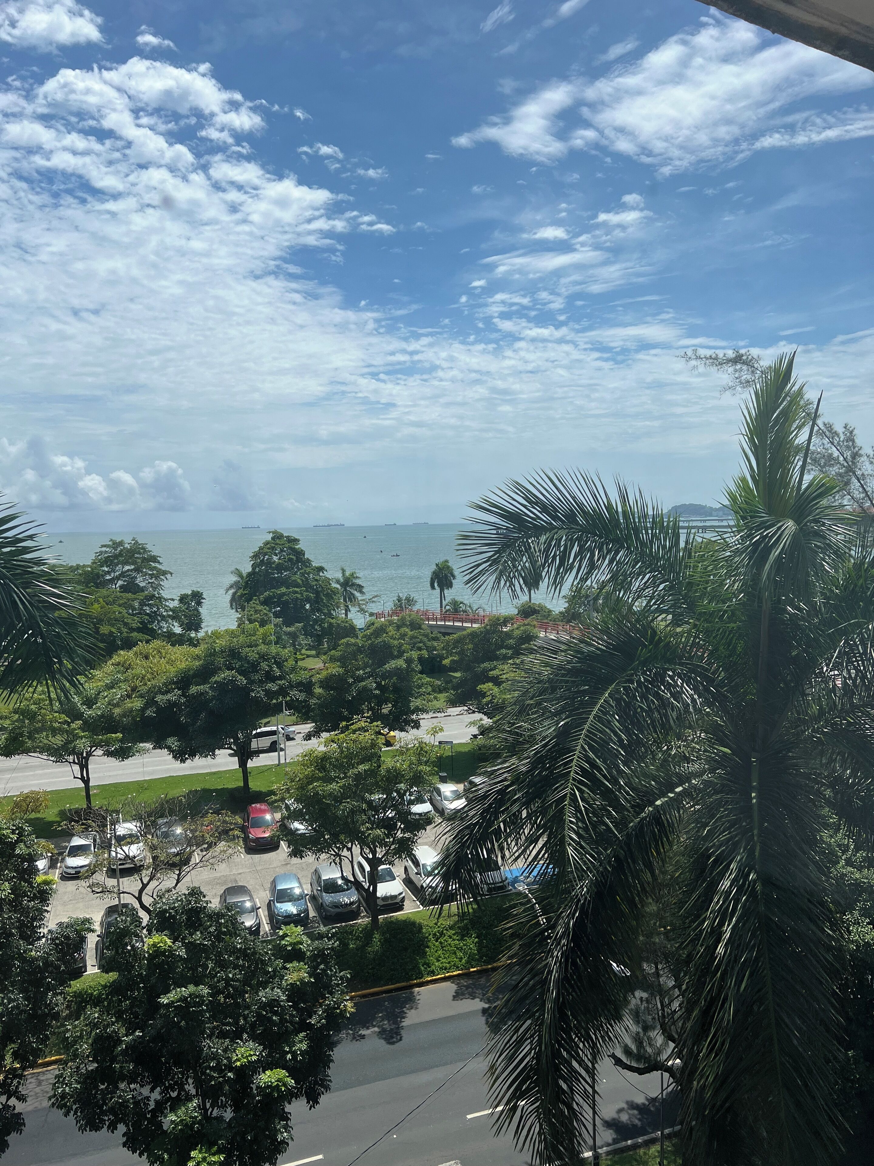 Utsikt fra overnattingsstedet