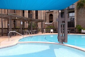 Una piscina climatizada