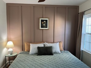 3 dormitorios, tabla de planchar con plancha, wifi gratis y ropa de cama