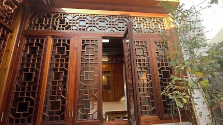 Vista al jardín. Huai Garden