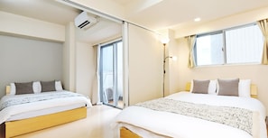 2 bedrooms, iron/ironing board, WiFi - Walking distance to Tokyo Sky Tree, Sightseeing area, Close to Kinshicho station, Direct access to Disneyland, 1LDK, Max 5 people (墨田区太平2-9-5)