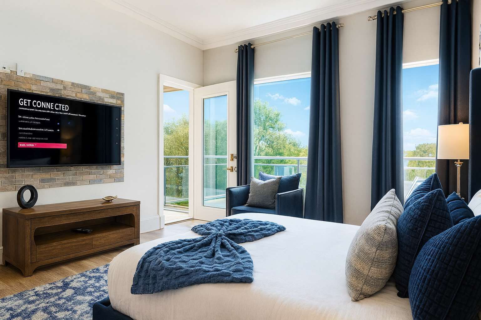 3 soverom, strykejern/-brett, wi-fi og sengetøy