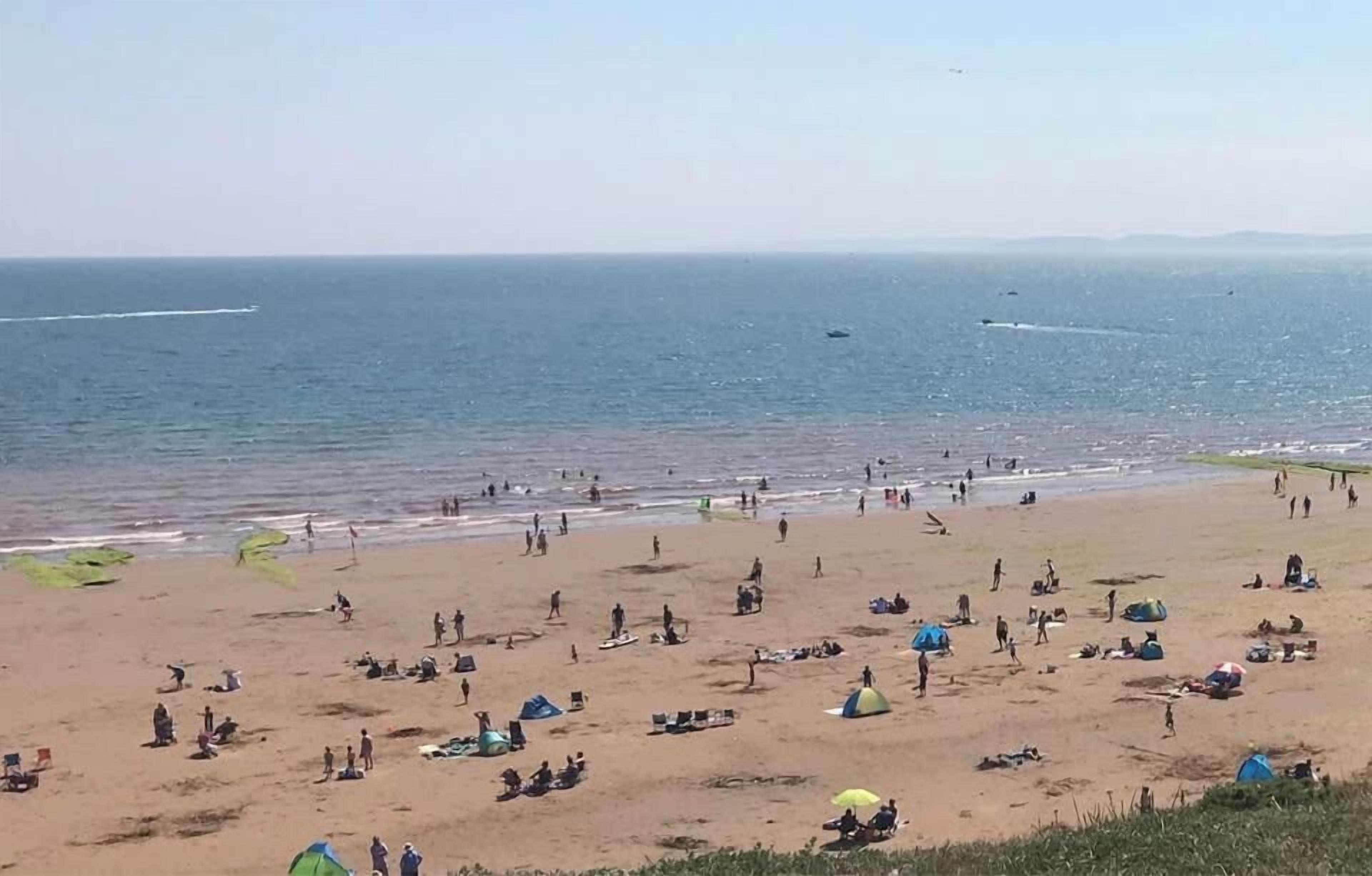 بالقرب من الشاطئ