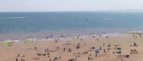 بالقرب من الشاطئ