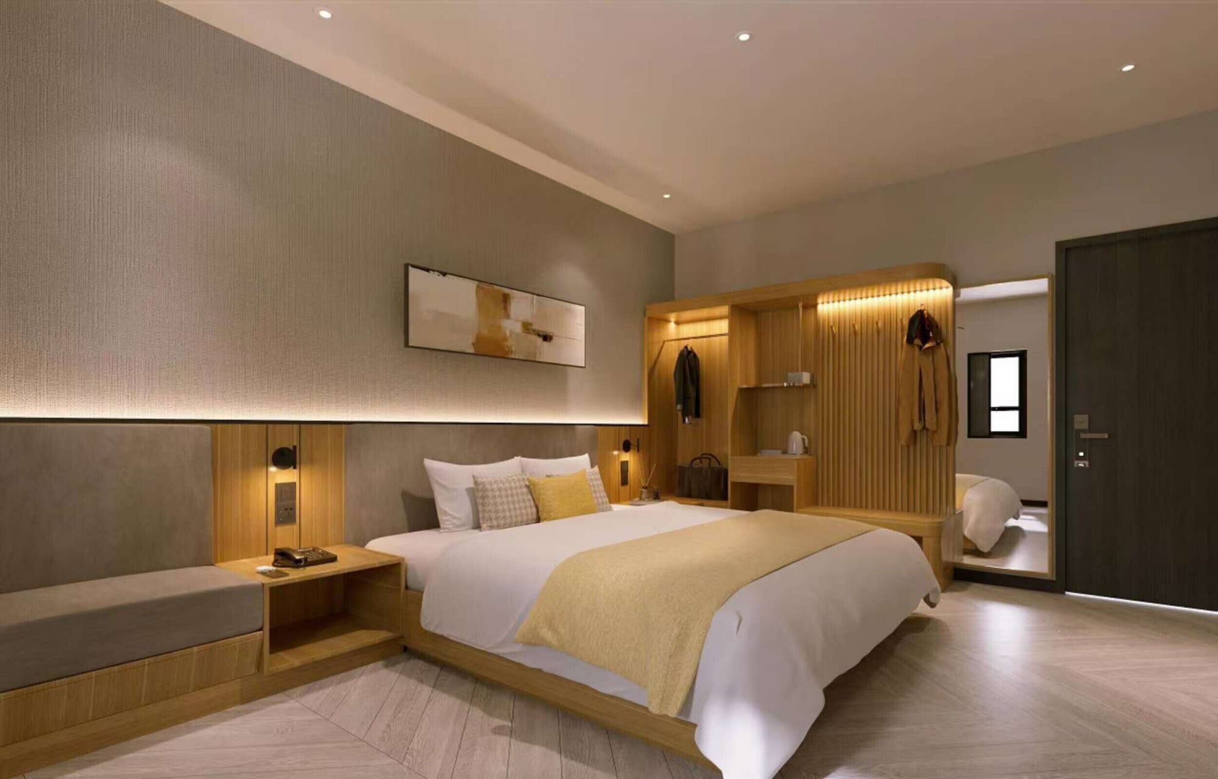 Deluxe Double Room | Free minibar items, desk, laptop workspace, blackout drapes