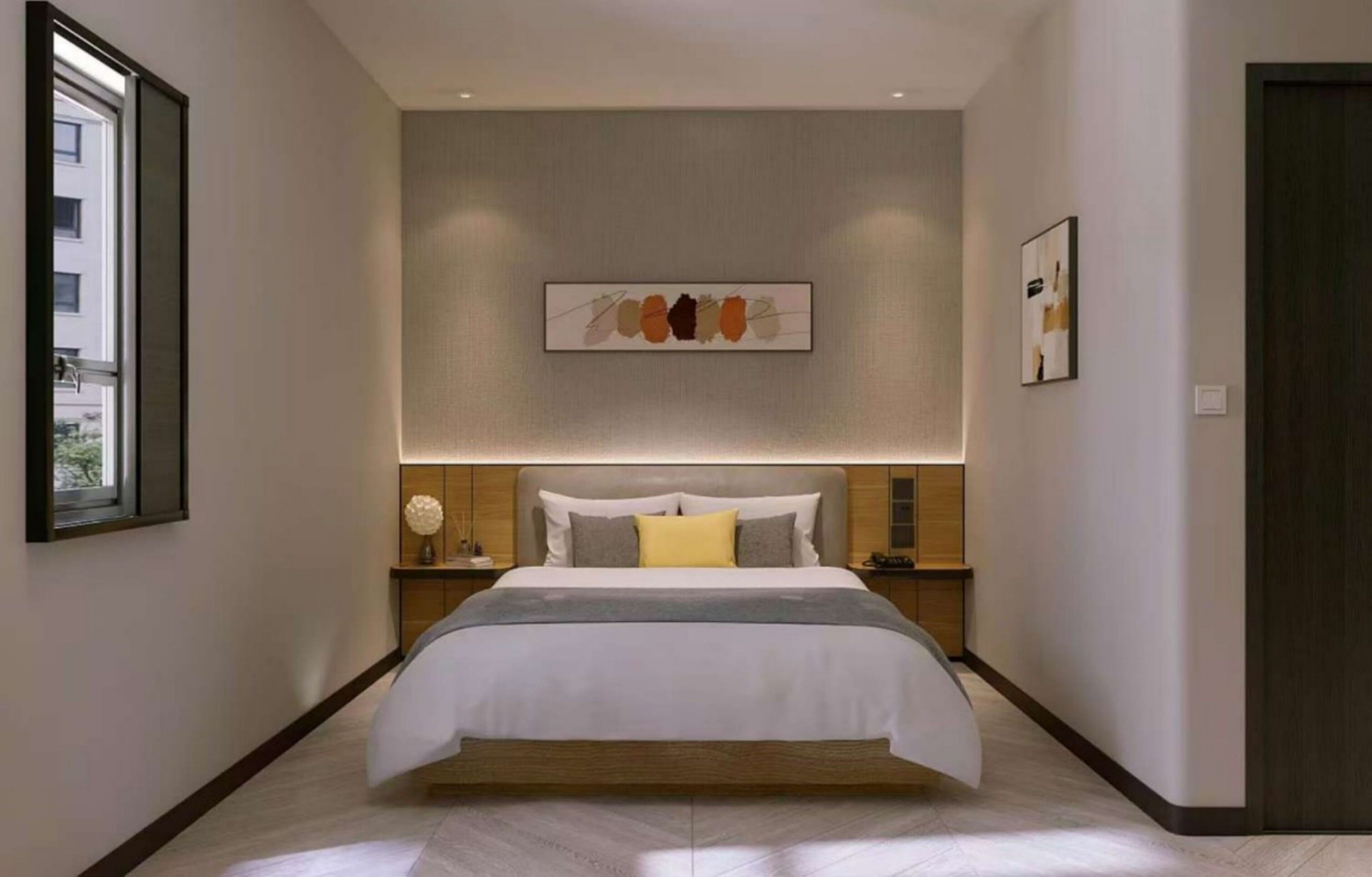 Basic Double Room | Free minibar items, desk, laptop workspace, blackout drapes