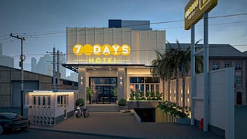 Façade de l’hébergement