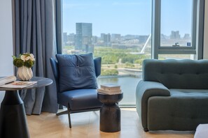 Superior-værelse med 2 enkeltsenge | Søudsigt