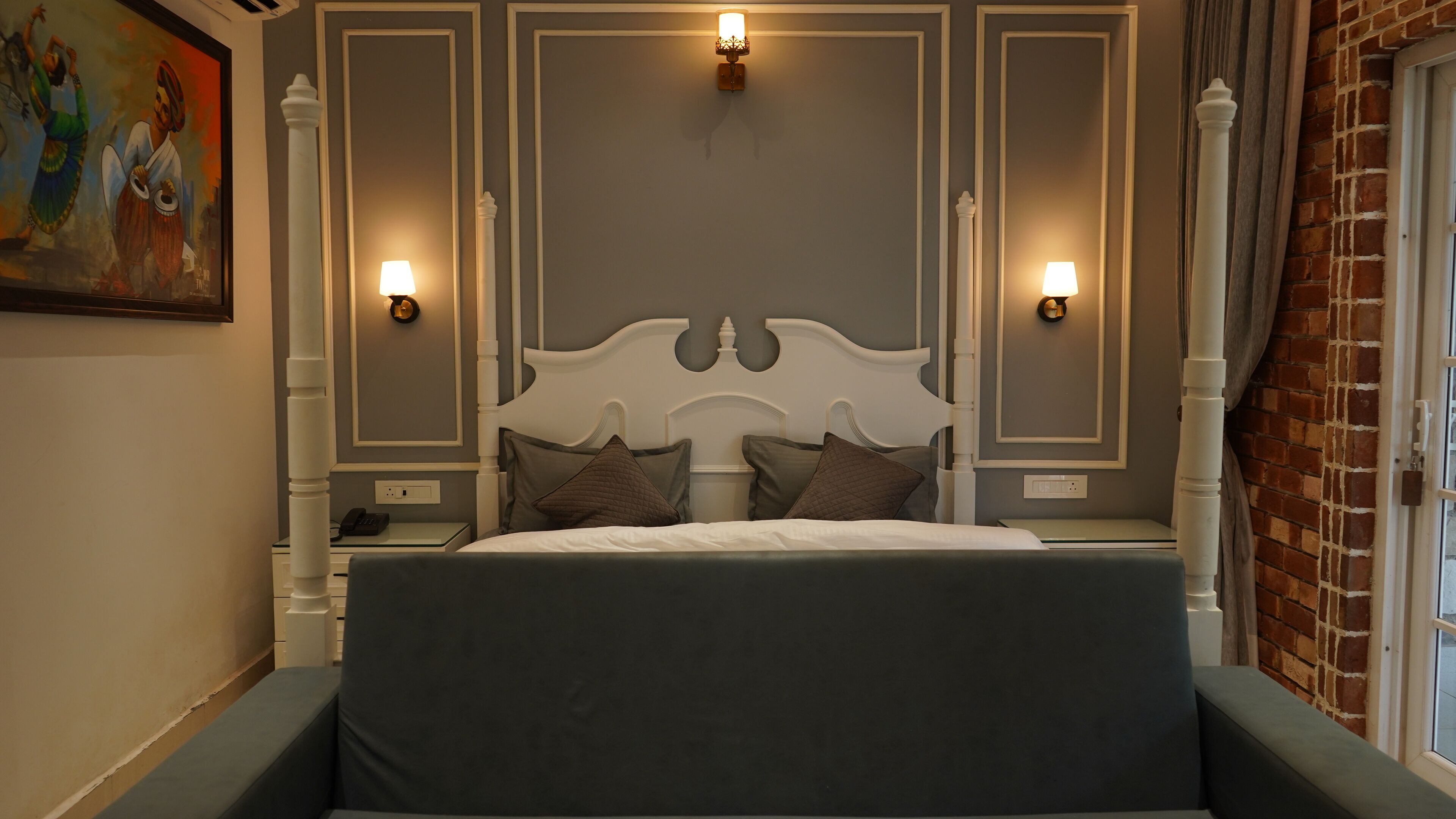 Family Suite, Balcony, Hill View | Desk, laptop workspace, free WiFi