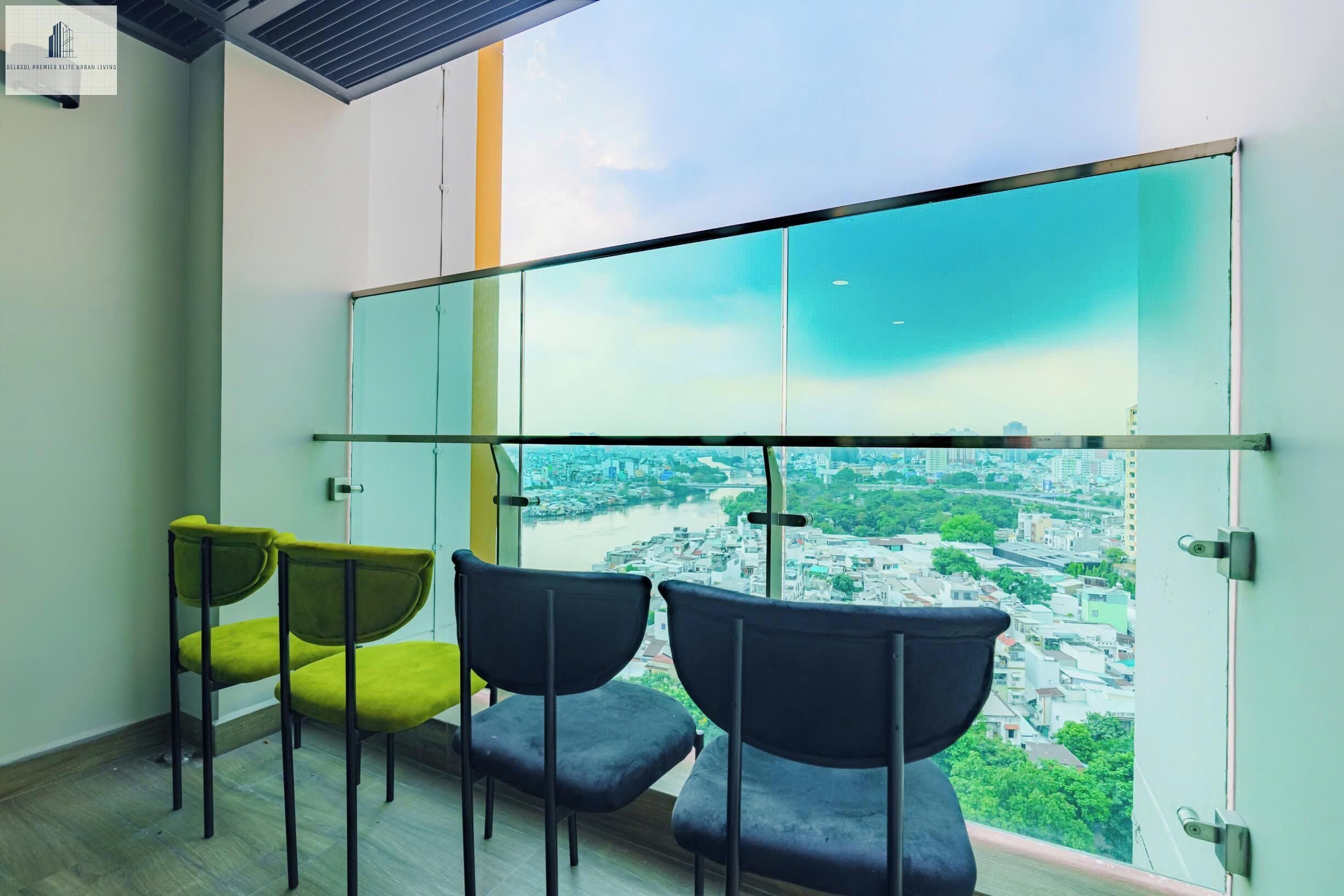 Deluxe Apartment, 2 Bedrooms, Non Smoking, City View | Premium bedding, desk, blackout drapes, iron/ironing board