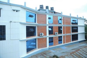 Fassade der Unterkunft