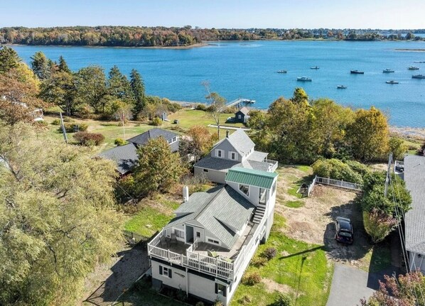 Exterior - 3-bedroom cottage in Harpswell with waterfront access to ash cove (Harpswell)