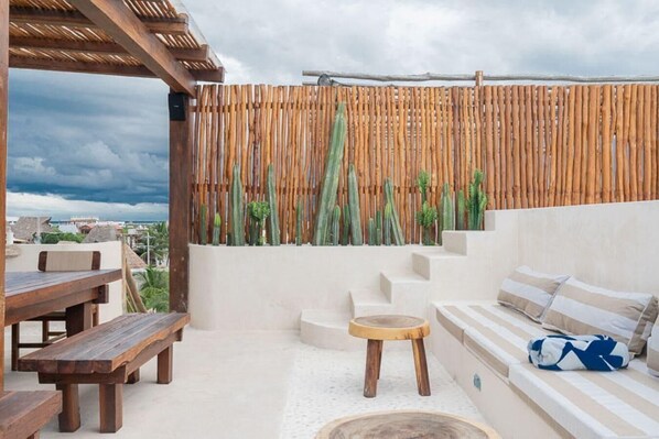 Terrace/patio - Hotel Boutique Casa Muuch Holbox - Solo Adultos (Isla Holbox)