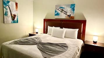 Wifi gratis y ropa de cama