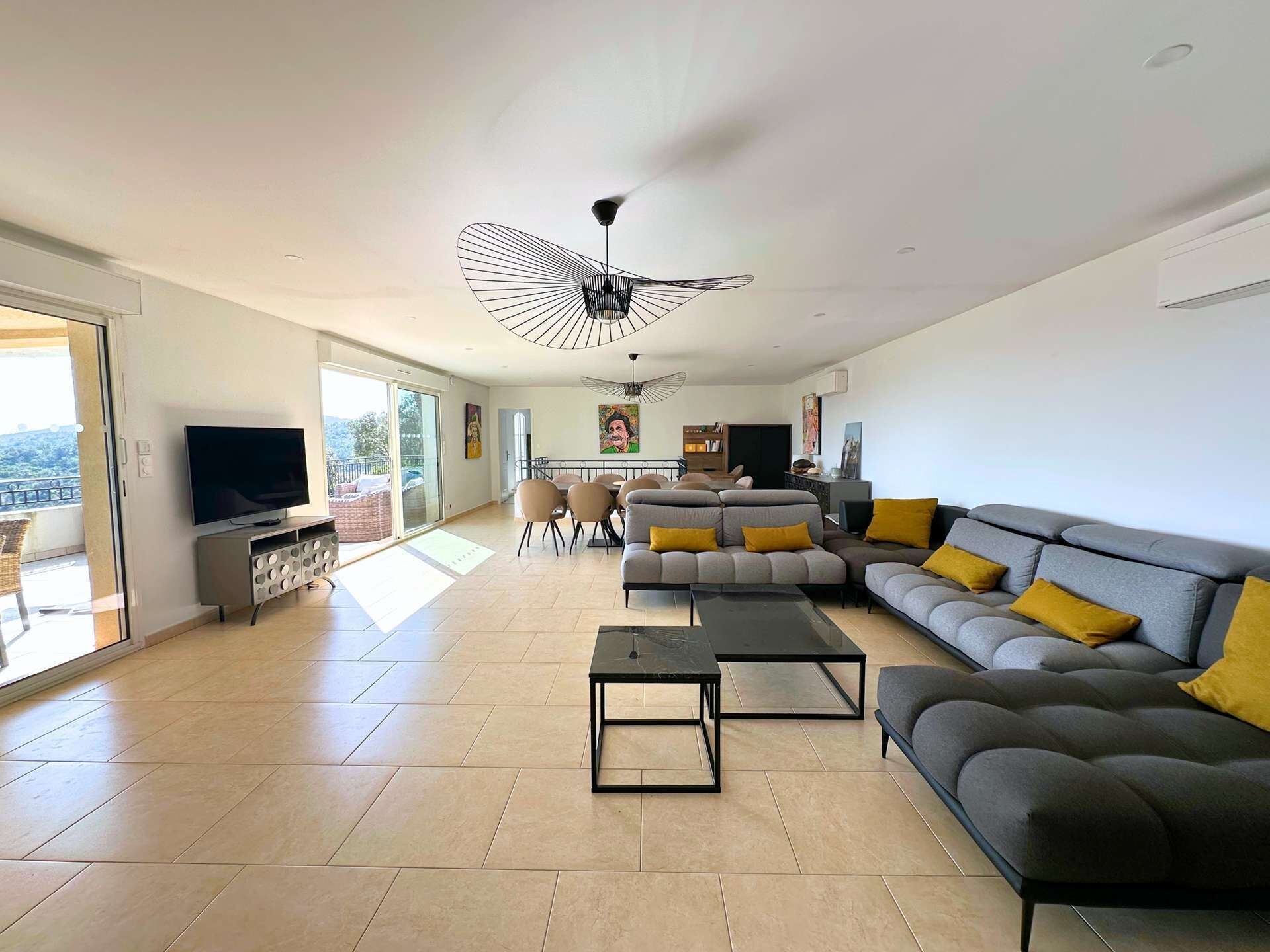 Villa For 8 Guests With Private Pool And Sea View, In La Londe-les-maures - Hyères