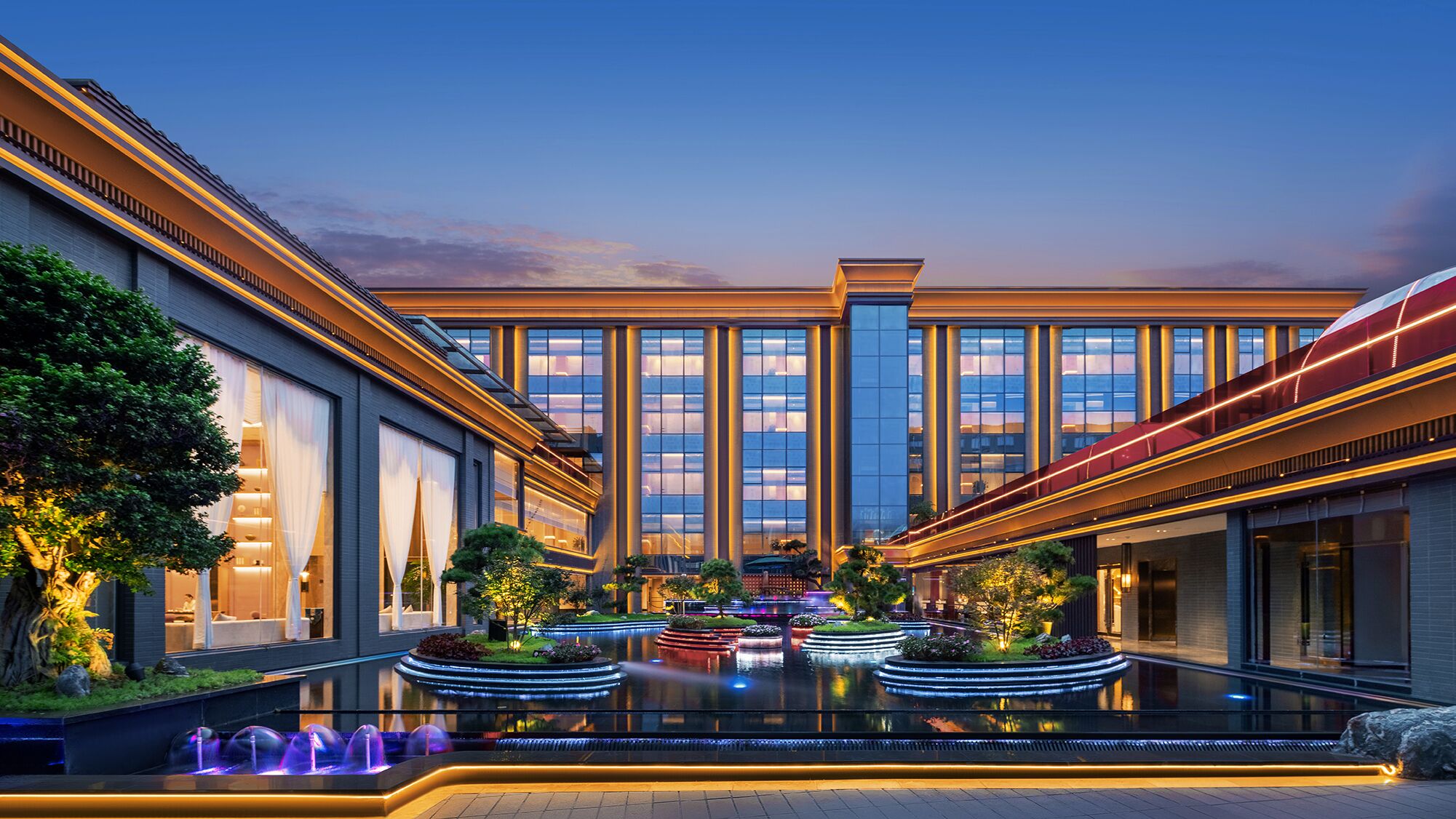 Façade de l’hébergement