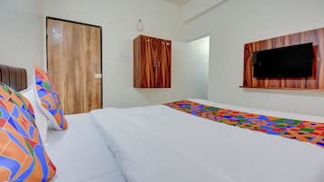 Sengetøy i egyptisk bomull, sengetøy av topp kvalitet og safe på rommet