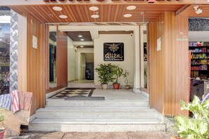 Entrée de l’hébergement