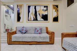 Sala de estar en el lobby