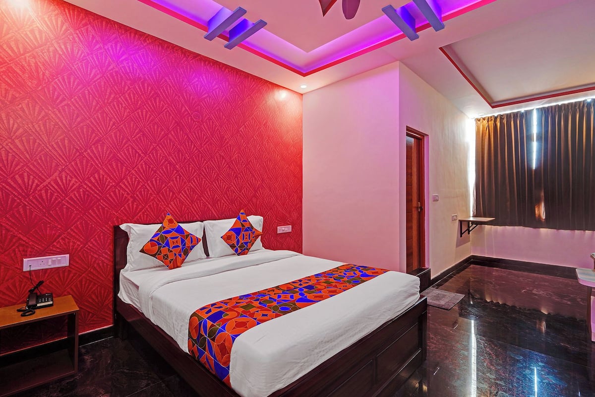 Phòng Deluxe | Bộ trải giường bằng vải cotton Ai Cập, bộ đồ giường cao cấp 