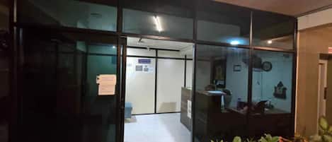 Entrada de la propiedad