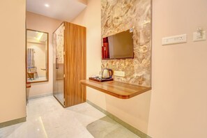 28-inch LCD TV with cable channels - Fabhotel Ayodhya (Rajgurunagar)