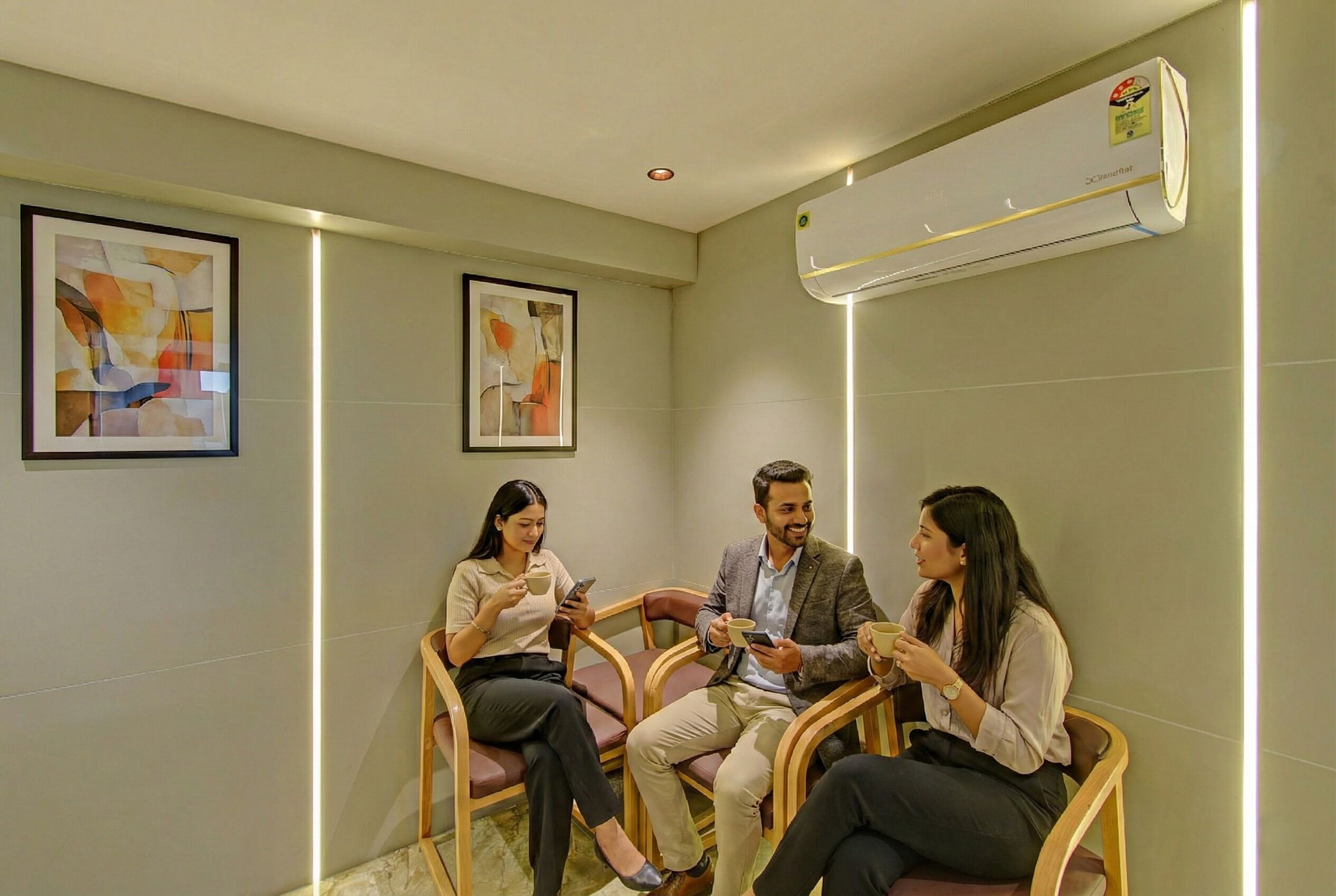 Khu tiếp khách ở sảnh