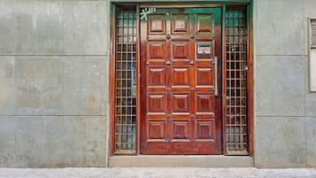 Entrada de la propiedad