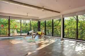 Fitness facility - Wonderful 1-bedroom apartment with AC in vibrant Tulum (Tulum)