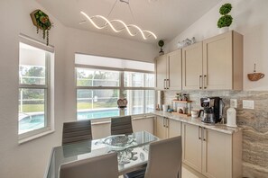 Dining - Heated Saltwater Pool! Family Port Charlotte Home (Port Charlotte)