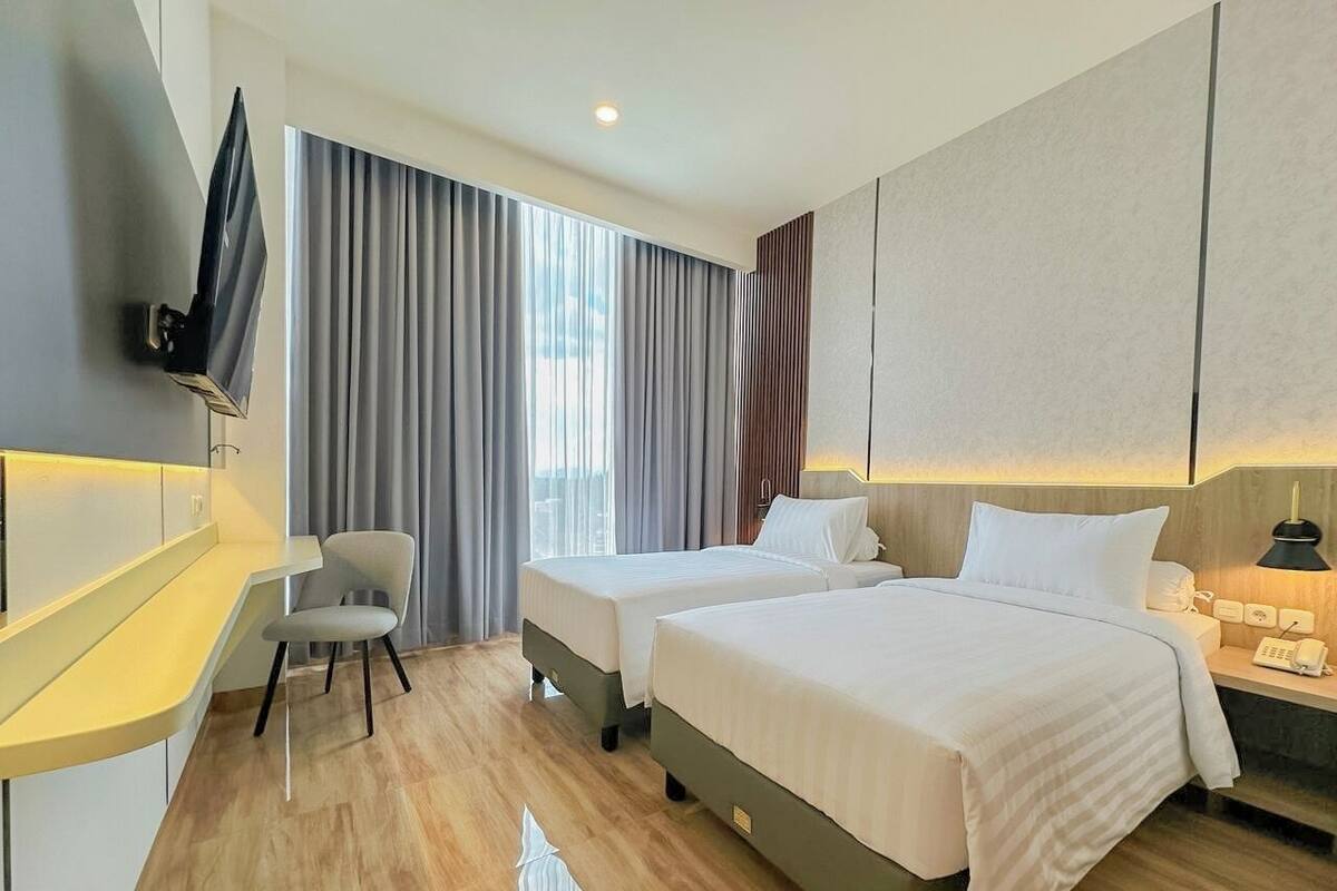 Phòng 2 giường đơn Executive | Truy cập Internet không dây miễn phí