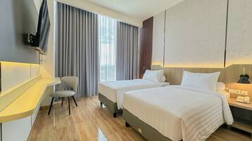 Habitación ejecutiva con 2 camas individuales | Wifi gratis